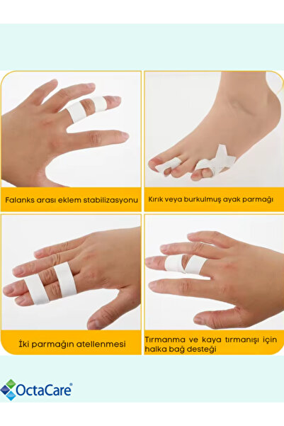 Octacare Finger Tape - Extra Strong Fuel Biter, for Track and Field, Volleyball, Climbing, and Basketball