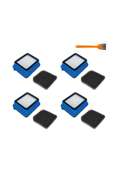 Choice 4 pcs For Electrolux Q6 Q7 Q8 WQ61/WQ71/WQ81 Vacuum Cleaner Washable Hepa Efficient Filter Replaceme