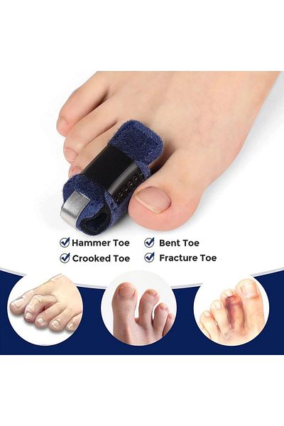Choice Toe Straightener for Hammer Toe Corrector for Women Toe Brace Toe Splint Hammertoe Splint Toe Wra...