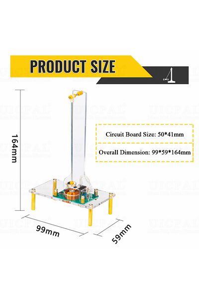 Choice Diy Electromagnetic Swing Experimental Electronic Kit Supply With Led Flashing Sensing Diy Electr...