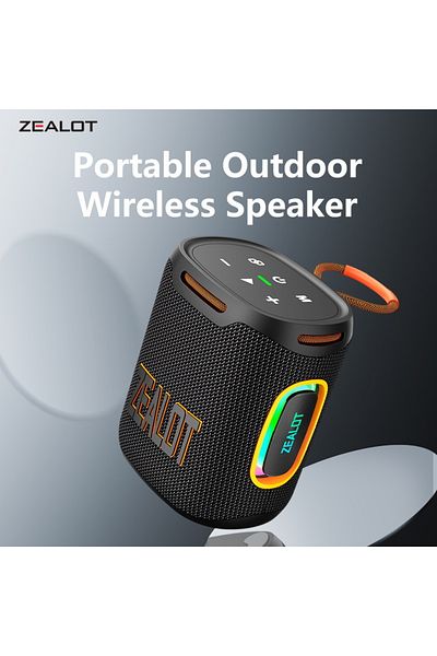 Choice Speaker Zealot S122 HEI 2025 New Arrival Zealot S122 25W Wireless Speaker, Hifi Sound quality, Bass