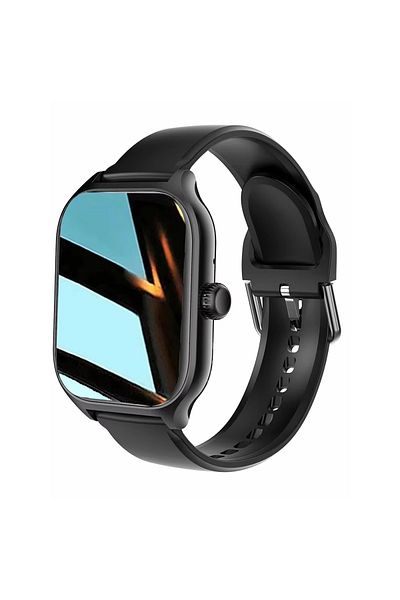 LAXASFIT Black LAXASFIT Smart Watch Men Women Sports Fitness Watch Bluetooth Talk Android Phone Digital Multi