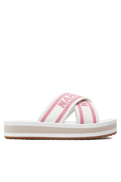 Napapijri flip-flops dama NP0A4I8K alb