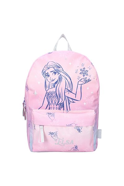 Frozen Children's backpack, 36x25x12 cm, with two compartments, multicolor, Glowing Lights, Frozen II