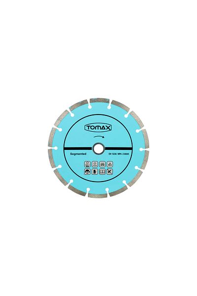 Easy Tedarik Segmented Diamond Concrete Cutter Disc - 180X2,2X22