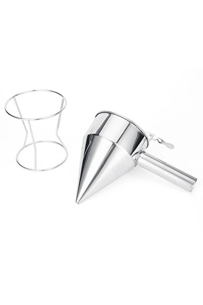 Choice دلو زيت S 600/1200ML مع حامل قمع من الفولاذ المقاوم للصدأ موزع عجينة ا...