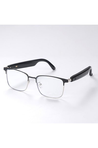 Choice Silver Koipsse smart glasses metal frame color-changing lenses multi-function wireless Bluetooth hea