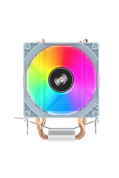Choice Fixed Color WHITE ICE200 PRO Aigo ICE200PRO CPU Radiator Cooling 2 Heatpipes PWM Fan Quiet Ventilado