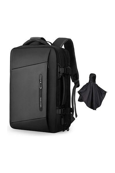 Mark Ryden MR 9299 YY Expandable With Raincoat 17.3 inch Carry-on Business Flight-approved Backpack