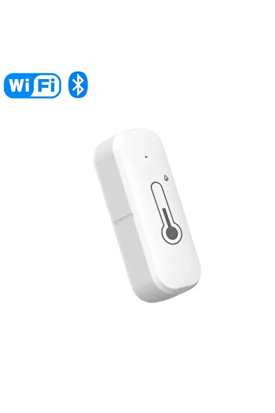 Choice1 1pcs Tuya Wifi Bluetooth Smart Temperature And Humidity Sensor indoor By Smart Life APP Works Batte