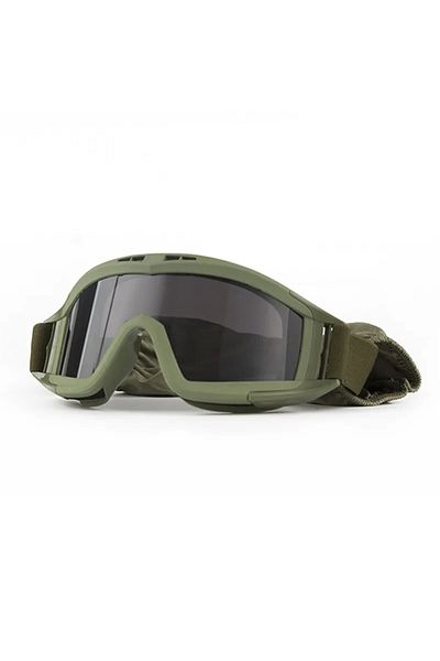 Choice Green 1 Lens Explosion Proof Shooting Tactical Goggles Anti-impact CS War Game Airsoft Paintball Hun