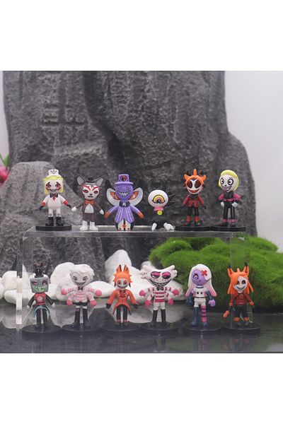 Choice no box 01 12pcs/set Hazbin Hotel Action Figure Model Toys