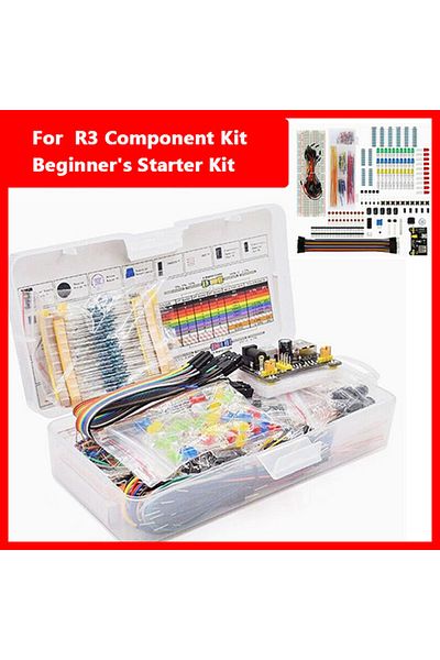 Choice Electronic Components Electrolytic Capacitor Resistor led 830 Hole Breadboard Kit MB-102 for UNO ...