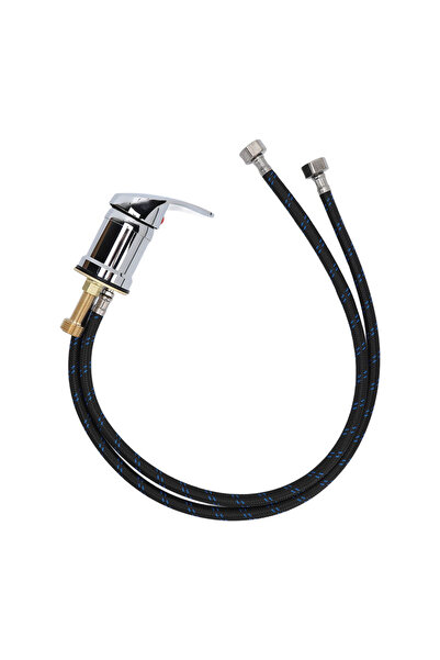 Choice صنبور حوض الشامبو الأسود، صمام خلط، وعاء شامبو احترافي، خرطوم صنبور لح...