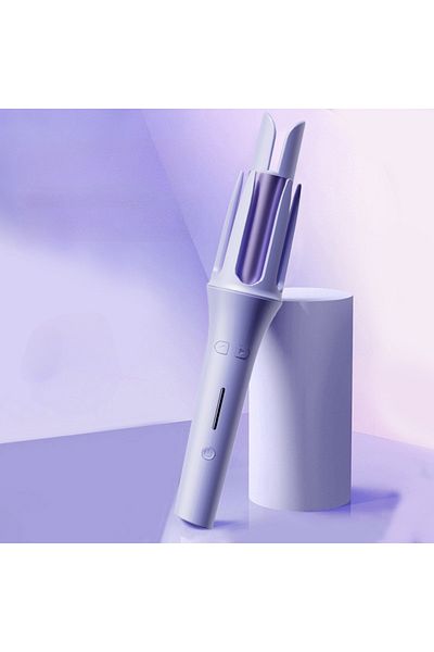 Choice US PURPLE Automatic Hair Curler 32MM Auto Rotating Ceramic Hair Roller Professional Curling Iron Cur