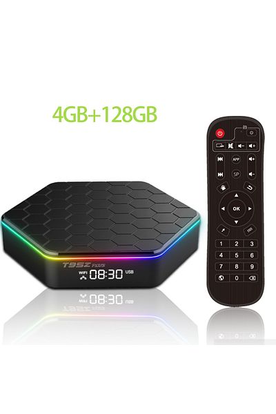 Choice Au Plug 4gb 128gb T95z Plus Smart Android Tv Boxwifi6 8k Allwinner H618 Bt5.0 Stream Media Player