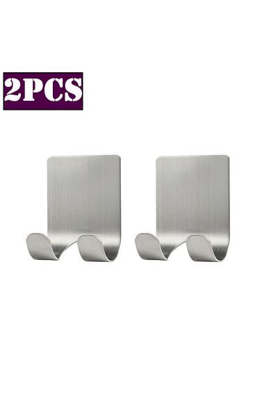 Choice 2pcs 304 Stainless Steel Razors Holder No-Punch Bathroom Men Shaving Shaver Razor Stand Shelf Razor
