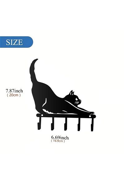 Choice TY3115-01 Charming Cat Family Garden Stakes Decorative Cute Cat Silhouette, Ideal for Yard, Garden