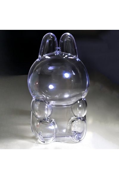 Choice Protective Cover New Hot Labubu 2 Have A Seat Series Transparent Protectives Dustproof Acrylic Prote