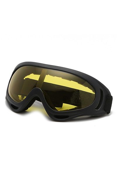 Choice Model 2 Black Yellow Explosion Proof Shooting Tactical Goggles Anti-impact CS War Game Airsoft Paint