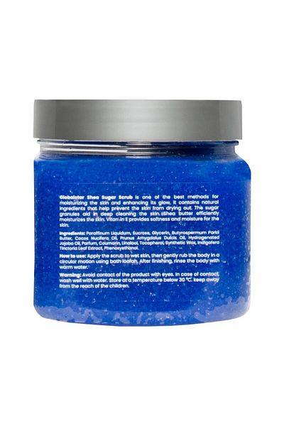 Globalstar Shea & Blue Indigo Sugar Scrub - 600 ml