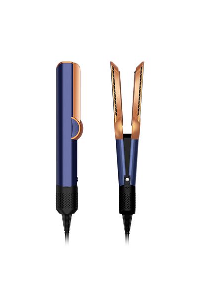 Choice EU Blue 2 IN 1 Professional Hair Straightener & Hair Dryer Heat-Up Hair Flat Iron, Negative Ion Iro
