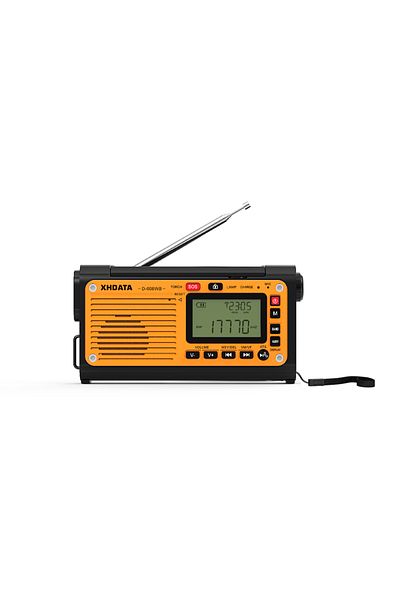Choice Xhdata-d608wb Emergency Crank Solar Radio Xhdata D608wb Fm/am/sw/noaa Alert Portable Radio Charging