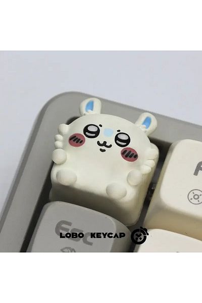 Choice color4 Anime Cute Chikawa Keycap Hachiware Usagis Personalized Resin Kawaii Cartoon Girl MX Switch