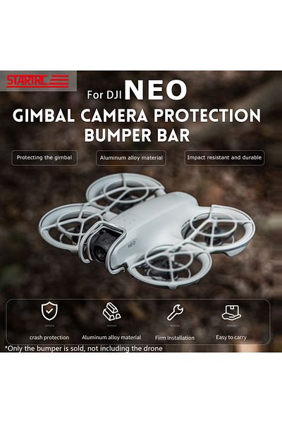 Choice GRAY STARTRC is suitable for DJI NEO drone gimbal anti-collision metal protection bar lightweight ac