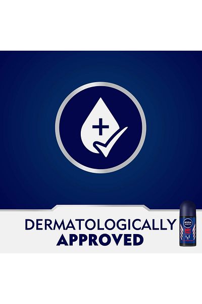 NIVEA مزيل عرق دراي إمباكت رول أون للرجال، 2 × 50 مل