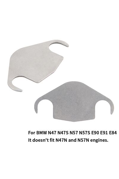 Choice 1 Pcs Stainless Steel Valve Gasket For BMW N47 N47S N57 N57S E90 E91 E84