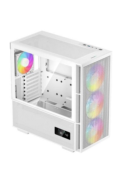 Deep Cool Carcasa Deepcool CH560 Digital, Middle Tower, E-ATX 4 Ventilatoare ARGB (Alb)