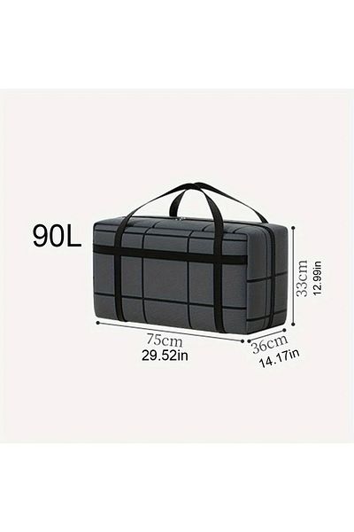 Choice 90l 75x36x33cm 180 90 40l Heavy Duty Large Moving Bags Backpack Strap Strong Handles Zippers Big Tot