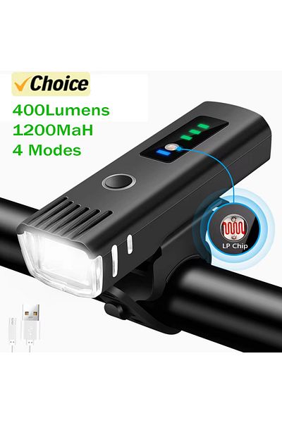 Choice LP bike Light Bright Bicycle Light T6 LED Front USB Rechargeable MTB Mountain Bicycle Lamp 1000LM Bi