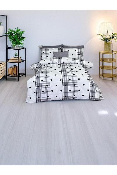 Violacasa Cotton Double Duvet Cover Set
