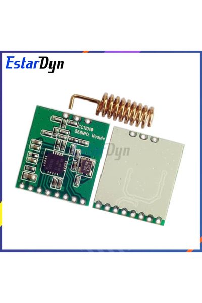 Choice وحدة لاسلكية CC1101 هوائي نقل لمسافات طويلة 868 ميجا هرتز واجهة SPI طاقة منخفضة M115 لـ...