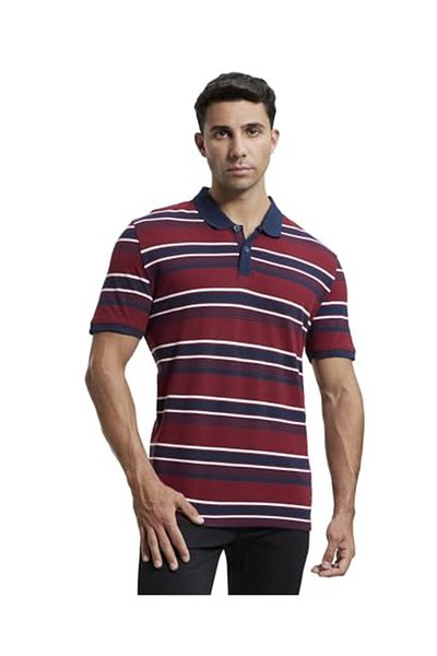 JOCKEY USA Originals Half Sleeve Y/D Polo US93-0103-DRNAVY