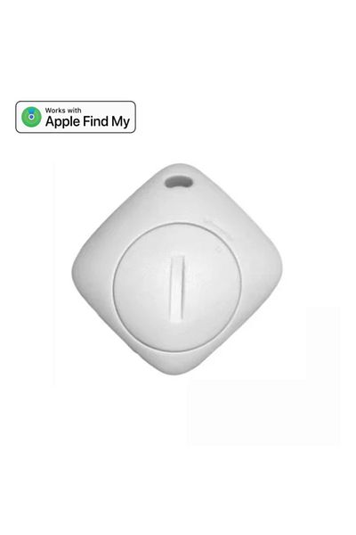 Choice 1pc WHITE AiYaTo Bluetooth Gps Tracker Tag Key Finder Airtag work with Apple Find My Global Network