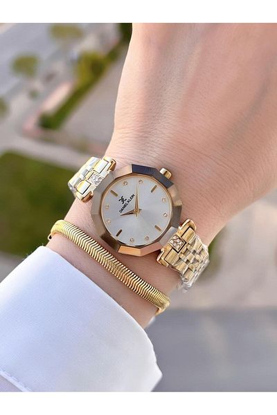 Daniel Klein Daniel Klein Steel Cord 30 Mt Water Resistant Women's Wristwatch+Wristband BDK.1.10629
