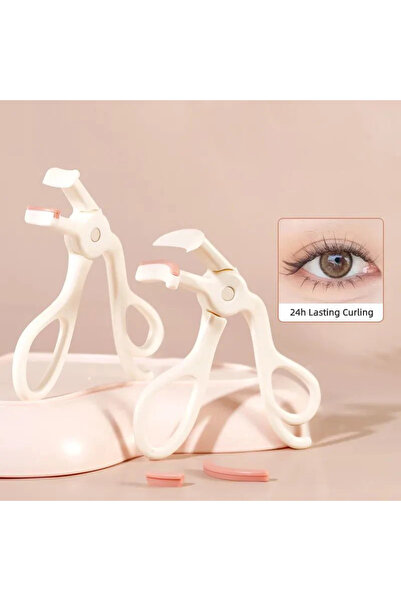 Choice مكبس الرموش الأبيض ذو النمطين، احصلي على تجعيدات مثالية في 5 ثوانٍ - تجعيد طبيعي سريع لأطول فترة ممكنة