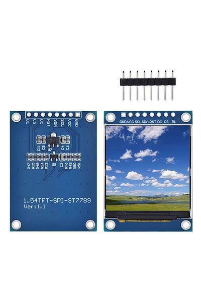 Choice 1.54 Inch TFT 1.54 Inch 1.54" Full Color TFT Display Module HD IPS LCD LED Screen 240x240 SPI Interf