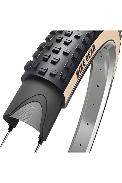 heugers Mike Bear 26x2.35 Amber Yanaklı Zırhlı Dağ Bisikleti Dış Lastiği – 3mm Obor Zırh Teknolojis
