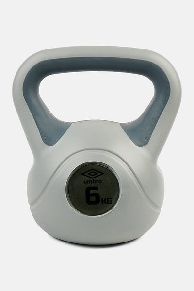 UMBRO Strength Training 6 Kg Kettlebells Weightlifting, Grey