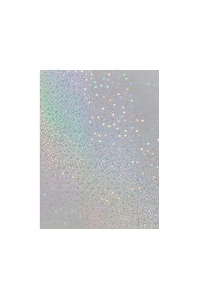 Choice 50pcs Sand Star 50 Sheets Sand Stars Holographic Sticker Paper Glitter Clear Holographic Overlay Col