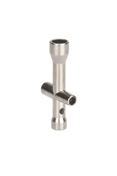 Choice 1PC 3D Printer Nozzle Tool 4in1 M2 M2.5 M3 M4 Screw Nut Hexagonal Cross Wrench For E3D V6 MK8 Nozzle