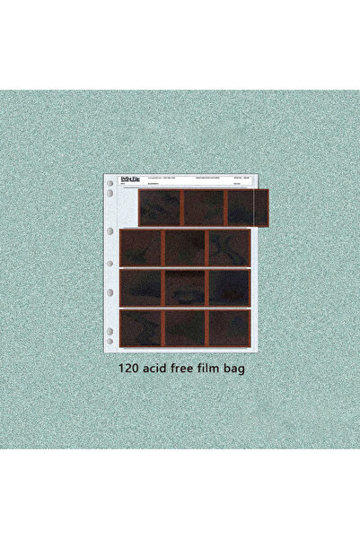 Choice A2 10 قطع 135/120 صفحات تخزين أفلام سلبية، أكياس خالية من الأحماض، حاف...