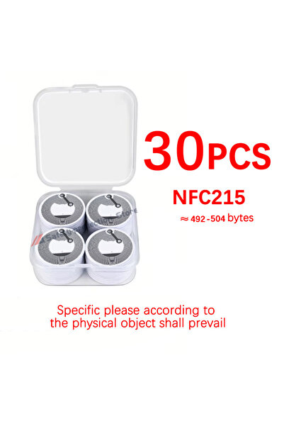 choice2 30pcs-NFC215 NFC 215 Self-Adhesive NFC Label Sticker 13.56MHz ISO1444...