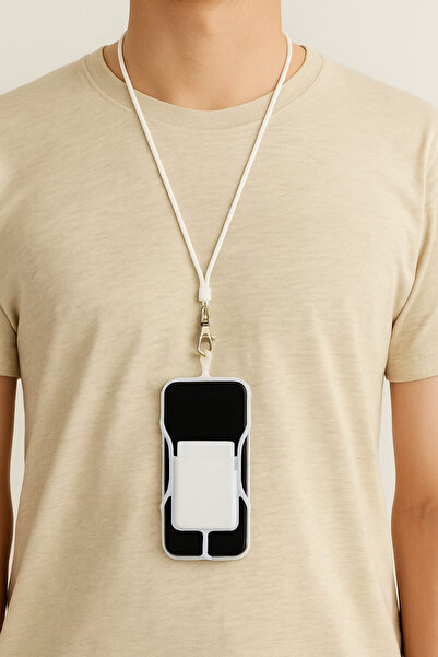 Arma House White Hanging Phone Case Compatible with All Phones