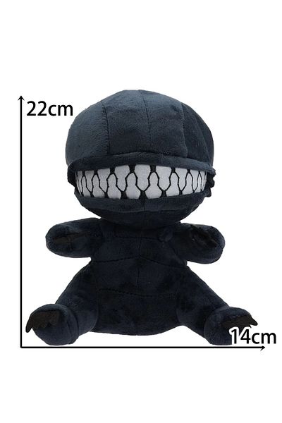 Choice A Alien Xenomorph Shaped Zipper Mouth Plush Doll Kawaii Plush Pillows Stuffed Toys Cartoon Decor Tr.