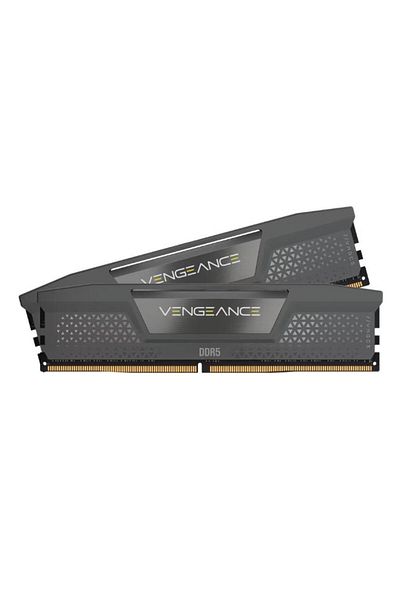 Corsair Memorie Corsair Vengeance RGB, DDR5, 32GB, KIT 2x16GB, 6400MT/s, C36, 1.35V, AMD/Intel (Gri)